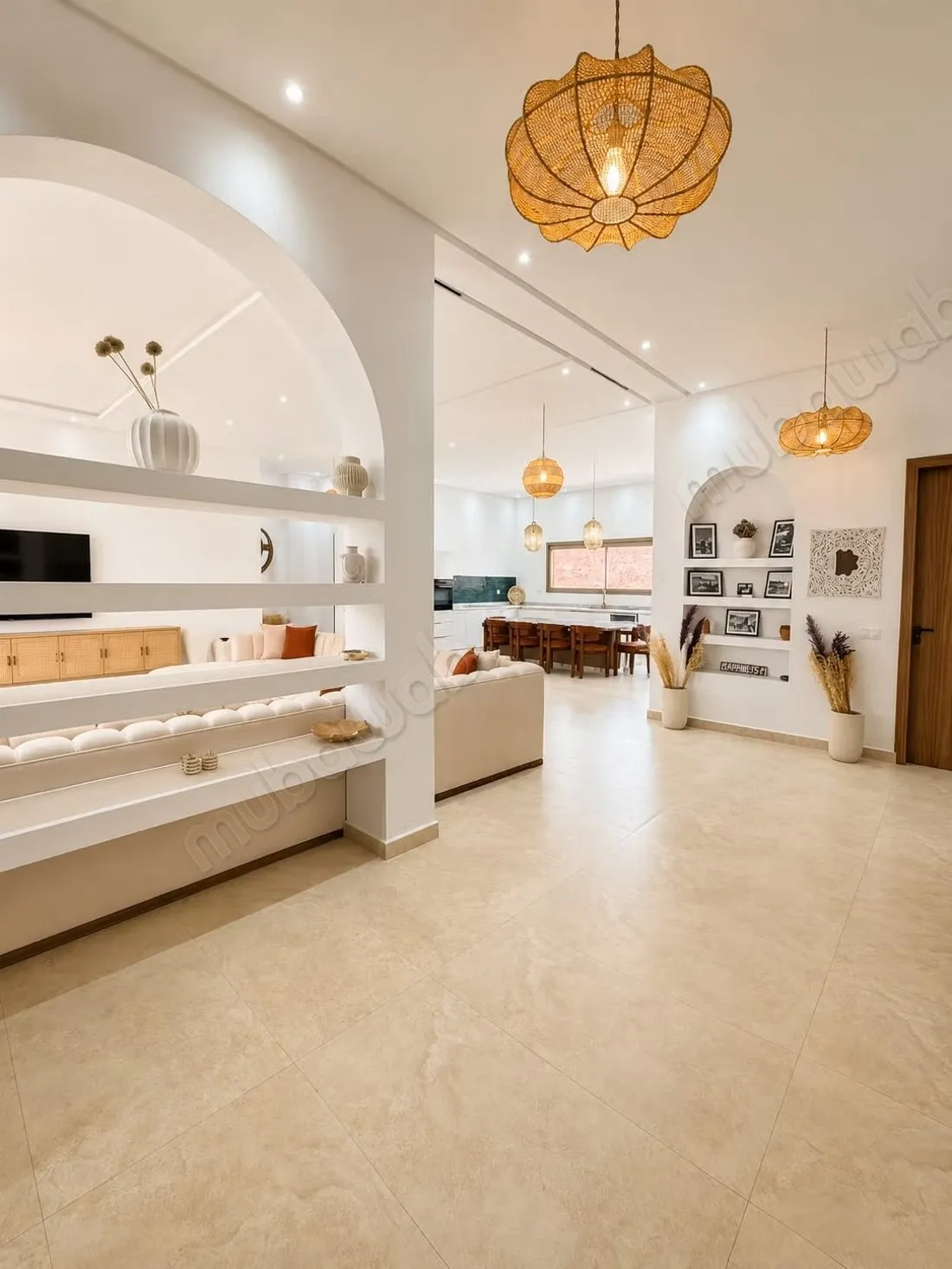 Villa de plain pied style Ibiza en LLD - مراكش (2)