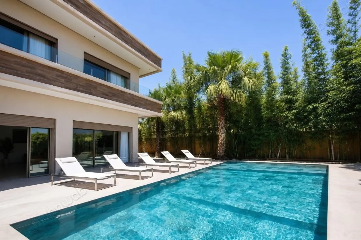 Villa 5 Suites avec Piscine en sous location - مراكش