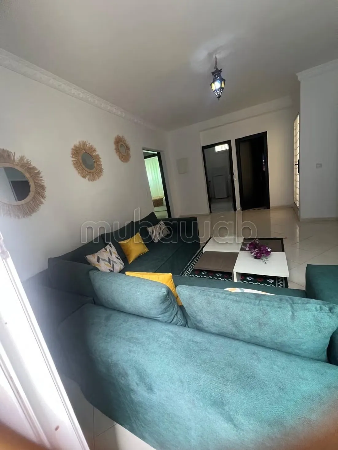 Location red jardin villa à Nassim 2 Bien meublé - الدار البيضاء