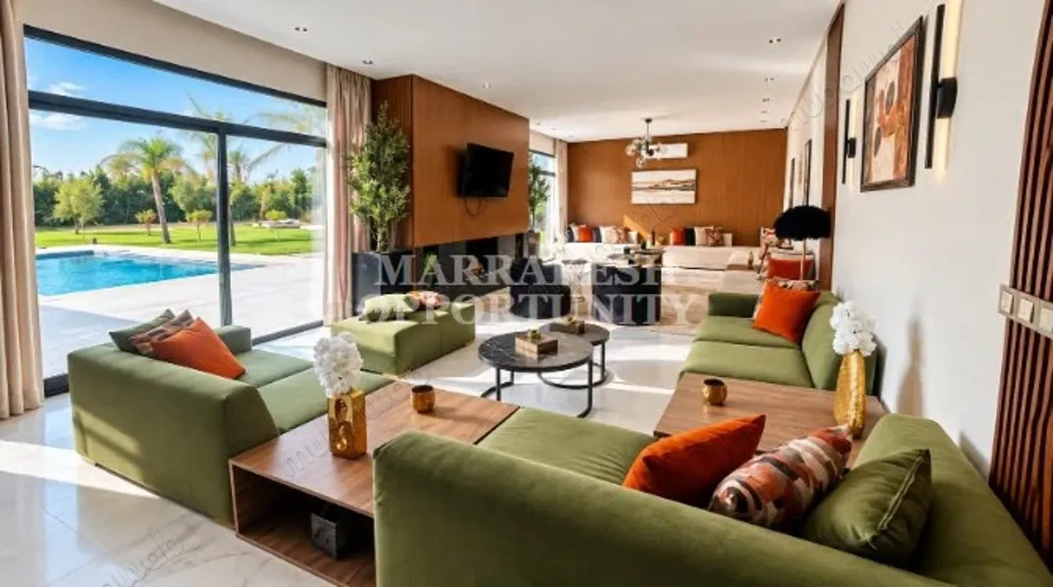 Villa moderne à louer sur la route de Fès - مراكش