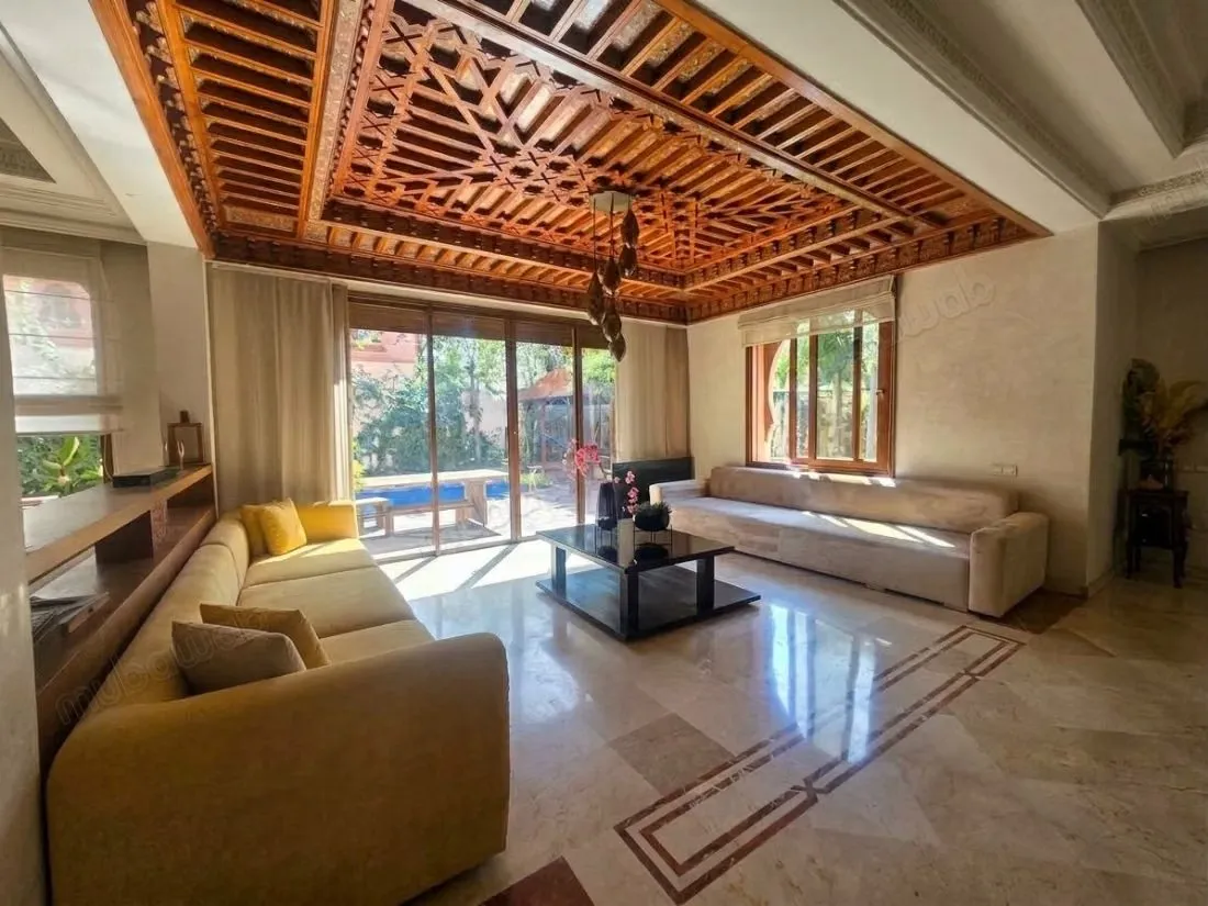 Villa de charme avec piscine beau jardin à Targa - مراكش (3)