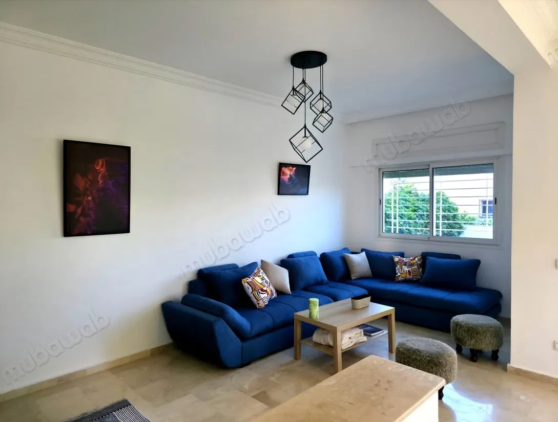 Villa meublée, 400 m de la plage et à 10 min Hay Ryad - تمارة (3)