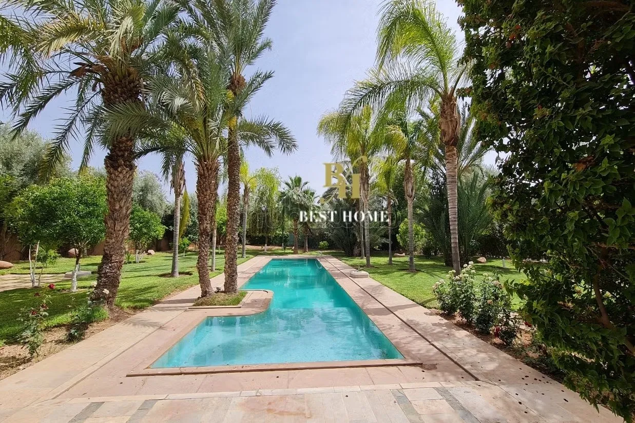 A louer superbe Villa sans vis à vis - مراكش
