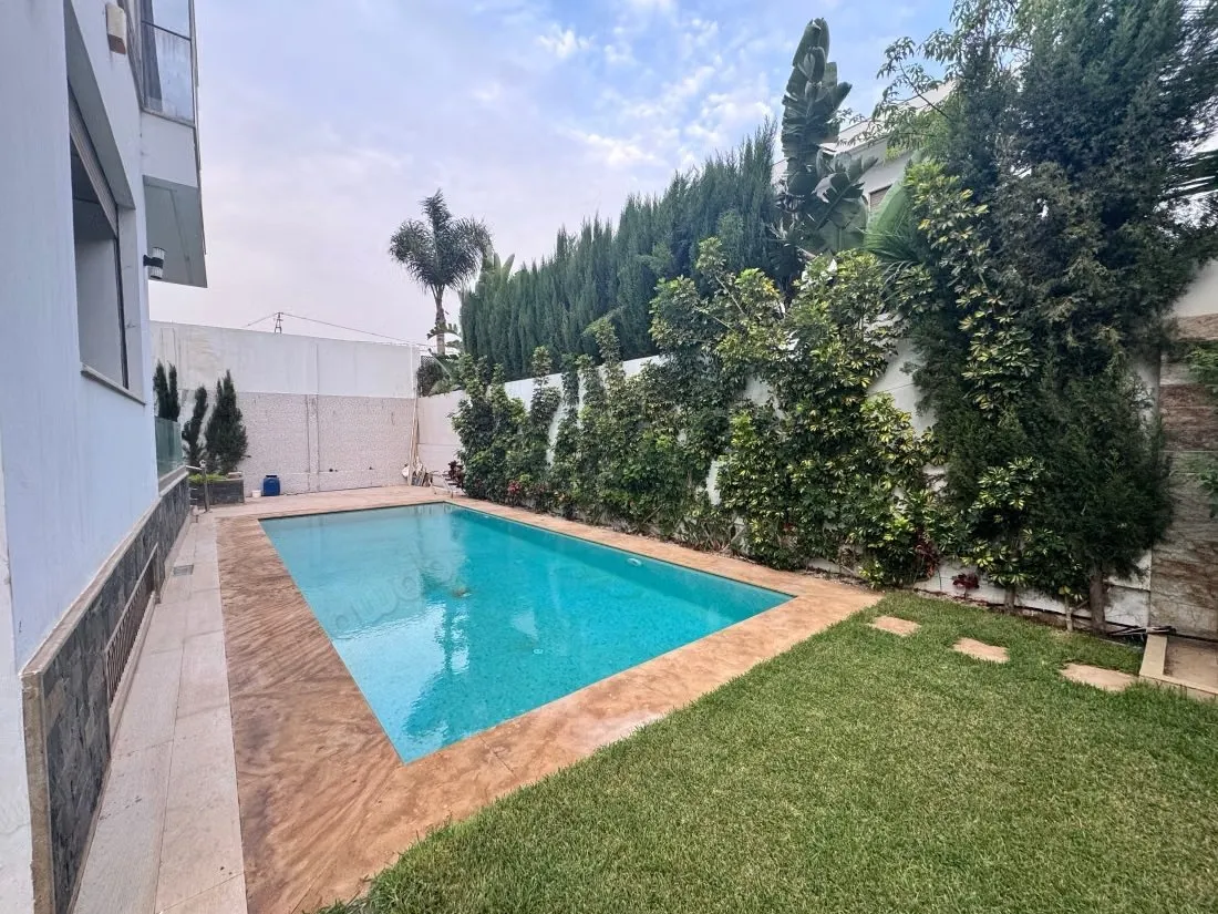 Villa isolée à louer vide, ville verte, 4 suites - بوسكورة