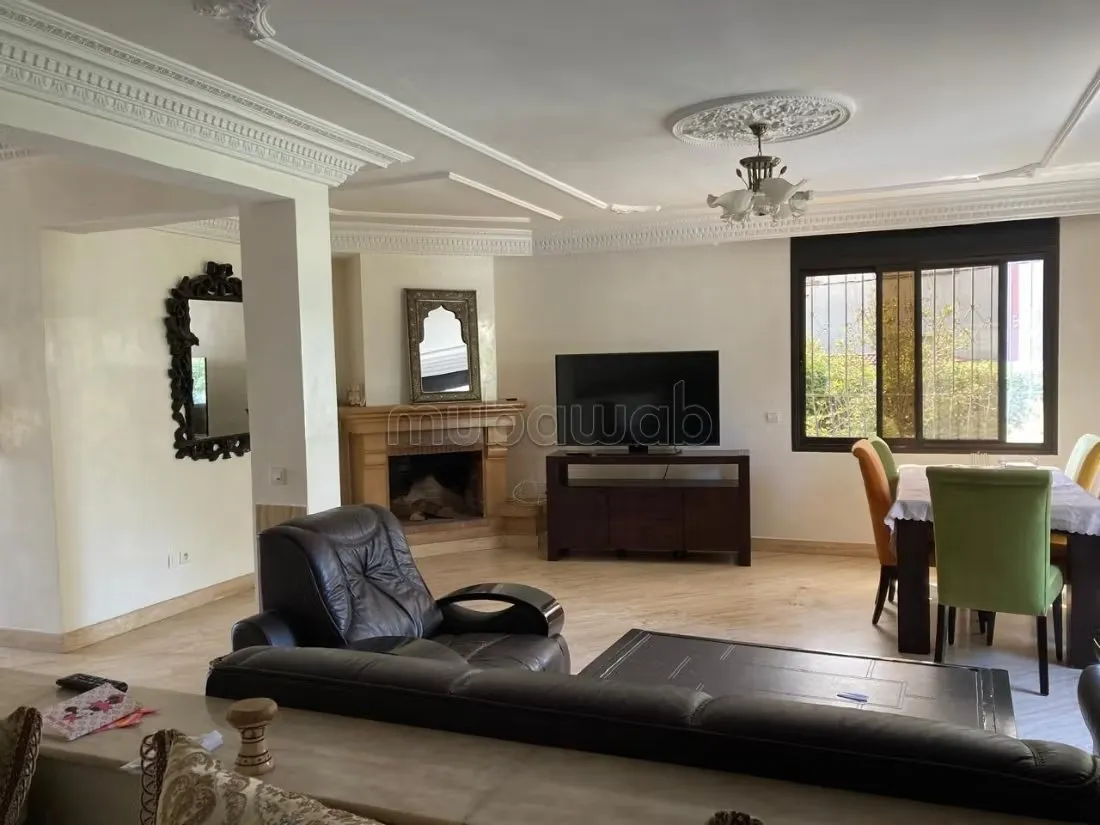 Villa Spacieuse à Louer – Bouskoura Centre - بوسكورة