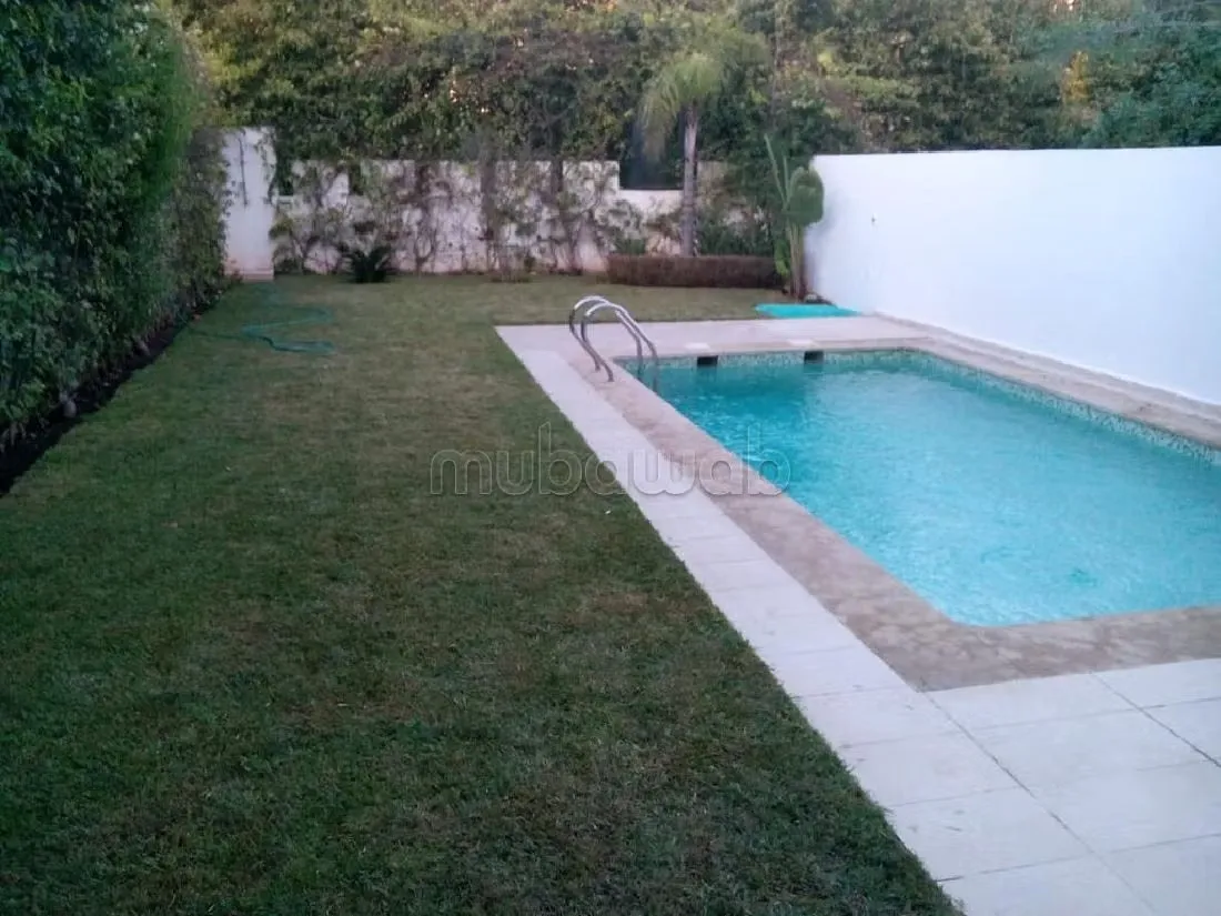 Villa meublé à bouskoura ville verte - بوسكورة