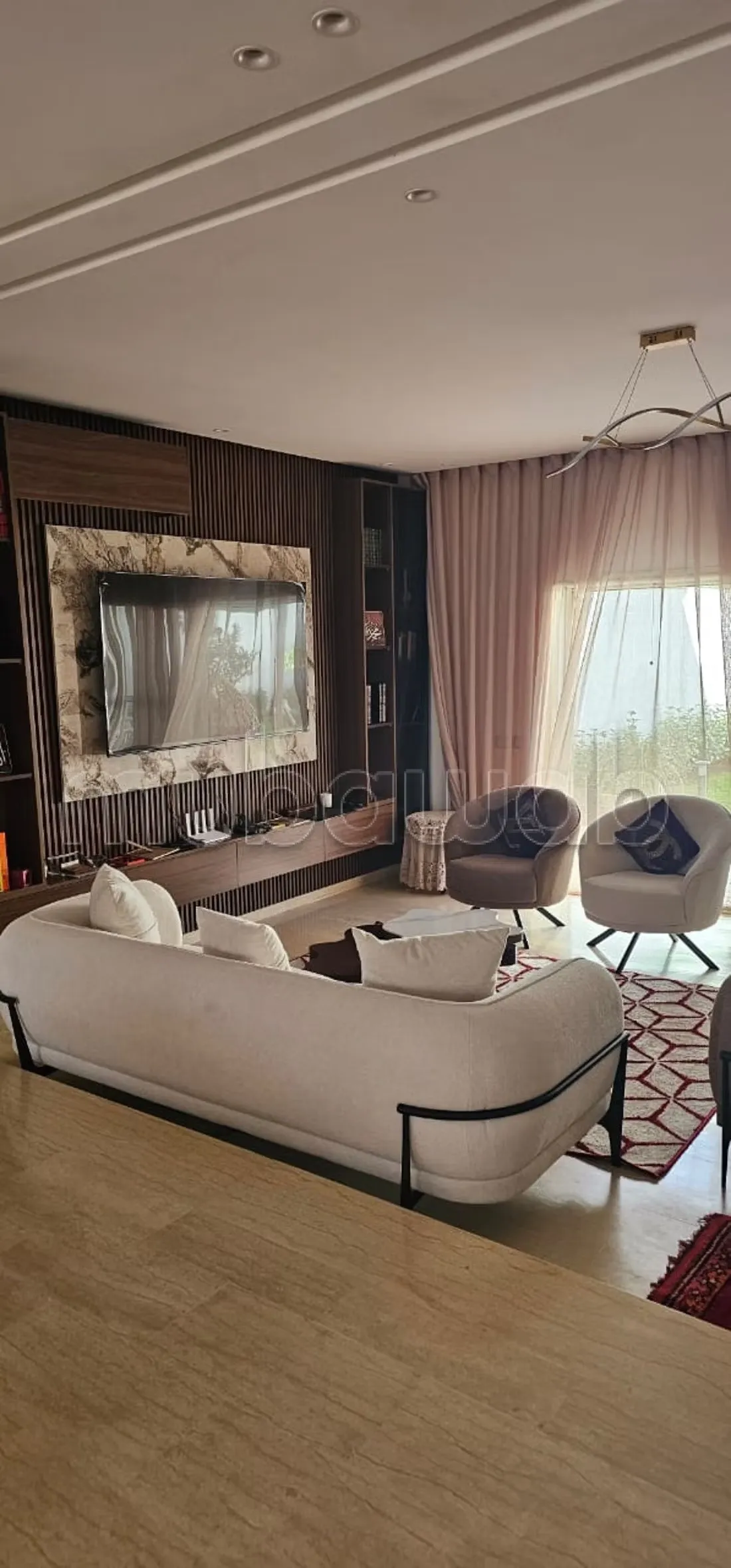 Superbe villa meublée à louer à Dar Bouazza - دار بوعزة (3)