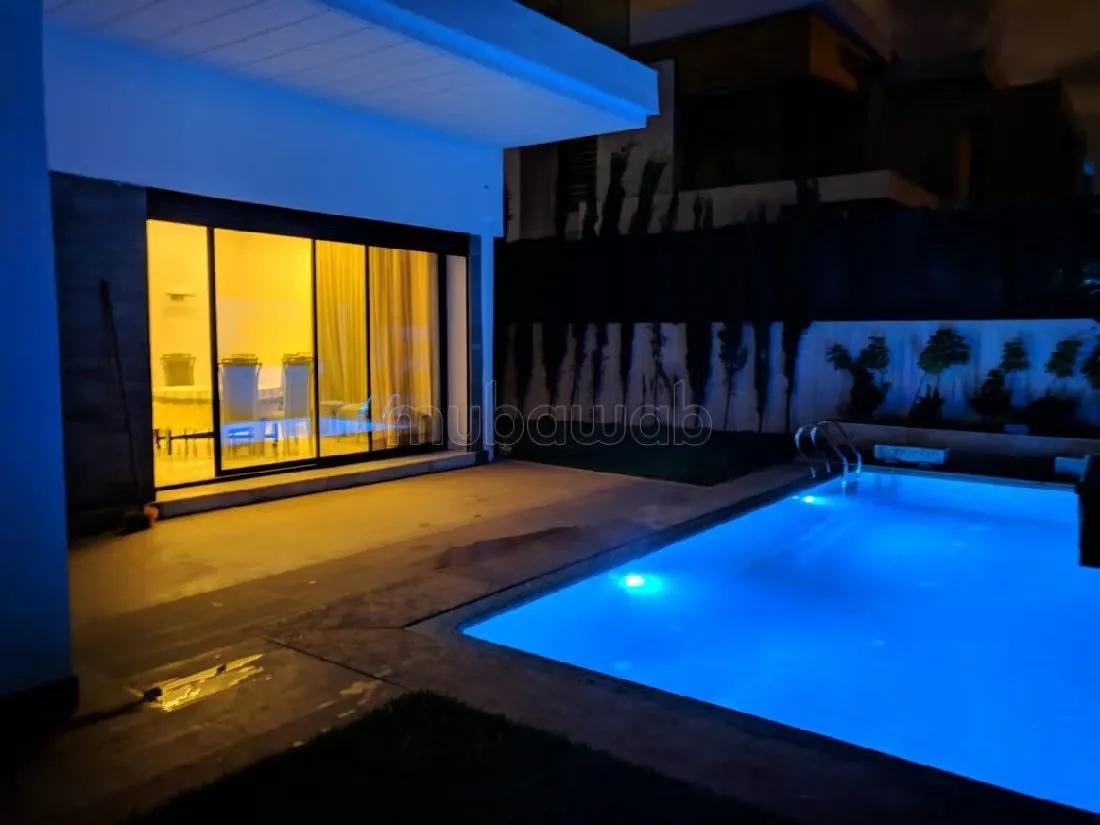 Sublime villa meublé à louer sur Bouskoura - بوسكورة (2)