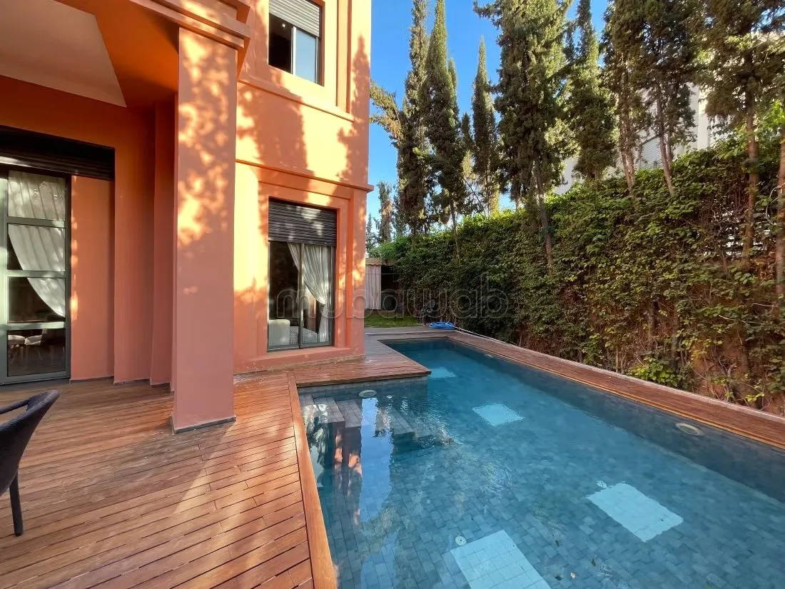 Superbe villa à la location longue durée à Targa - مراكش