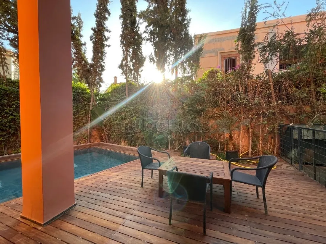 Superbe villa à la location longue durée à Targa - مراكش (2)
