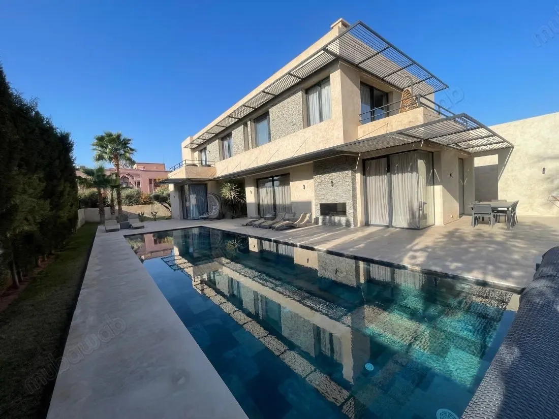 Villa de haut standing meublée à louer – Atlas Nakhil, longu... - مراكش