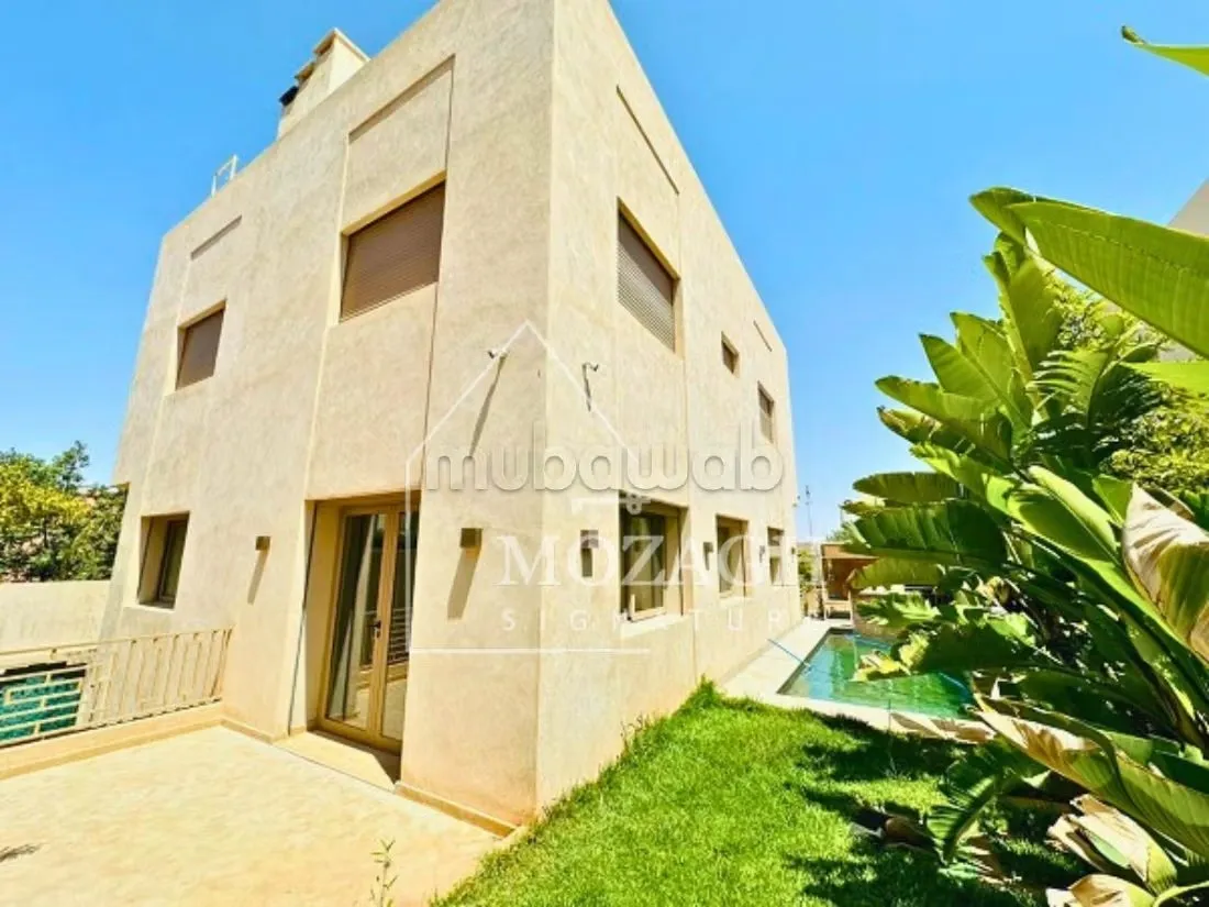 Villa moderne avec piscine privée à targa - مراكش