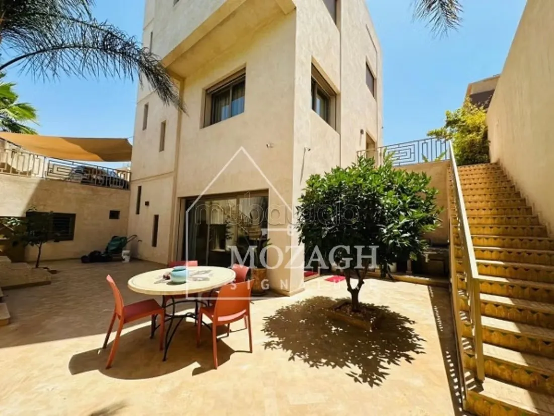 Villa moderne avec piscine privée à targa - مراكش (3)