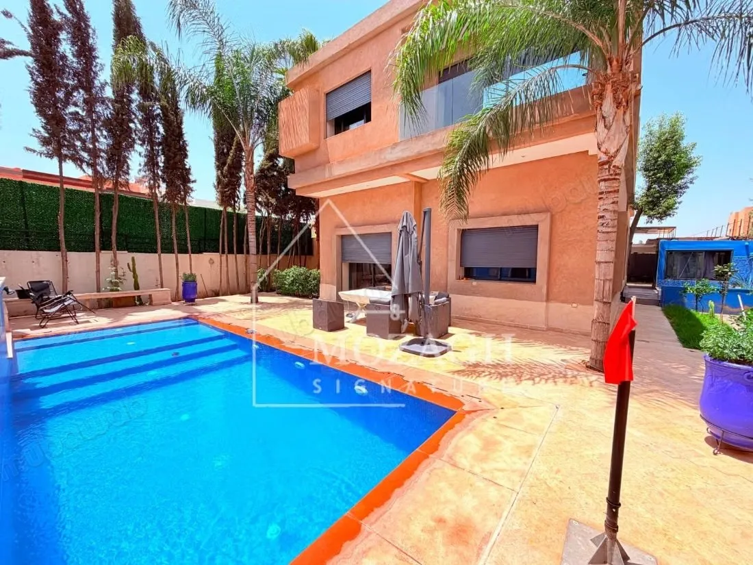 Jolie villa 4 chambres avec piscine privée à Targa - مراكش (2)