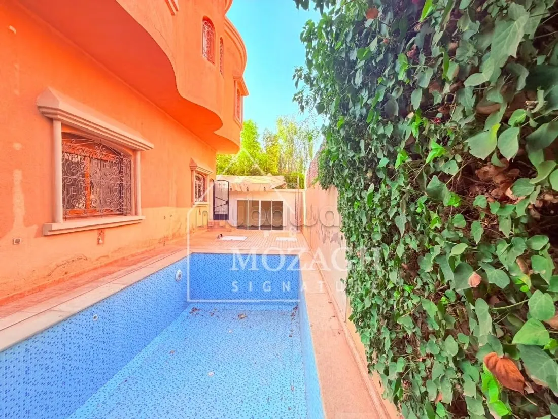 Jolie villa avec piscine privée à Targa - مراكش (3)