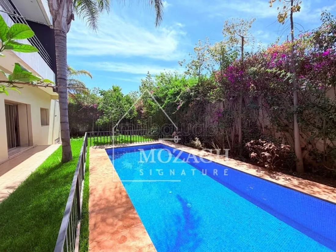 Belle villa avec piscine privée à Targa - مراكش (3)