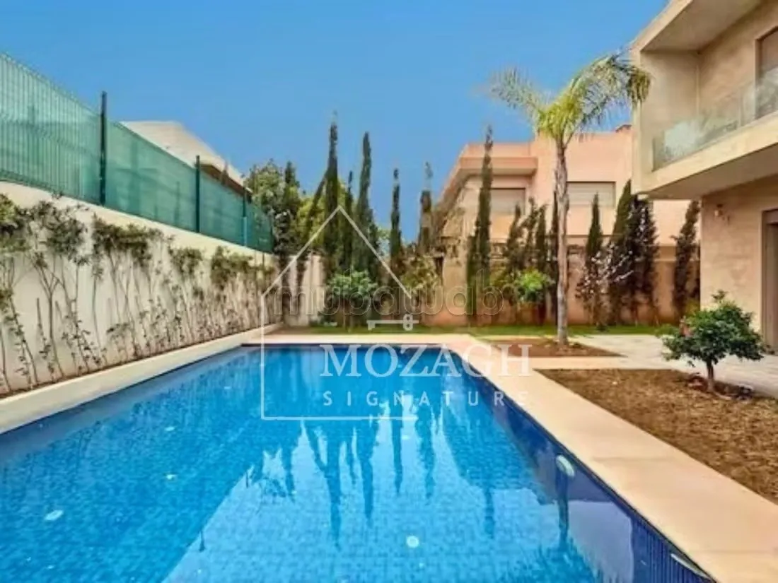 Spacieuse villa avec piscine privée à Targa - مراكش (3)