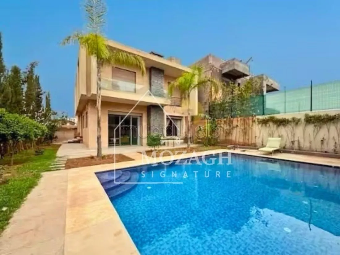 Spacieuse villa avec piscine privée à Targa - مراكش (2)