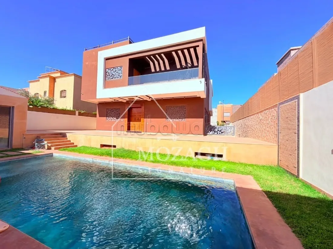 Charmante villa 800 M2 avec piscine privée à Taga - مراكش (3)