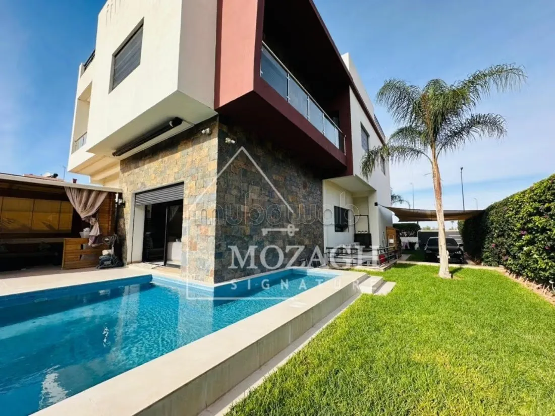 Magnifique villa 4 chambres avec piscine privée - مراكش (2)