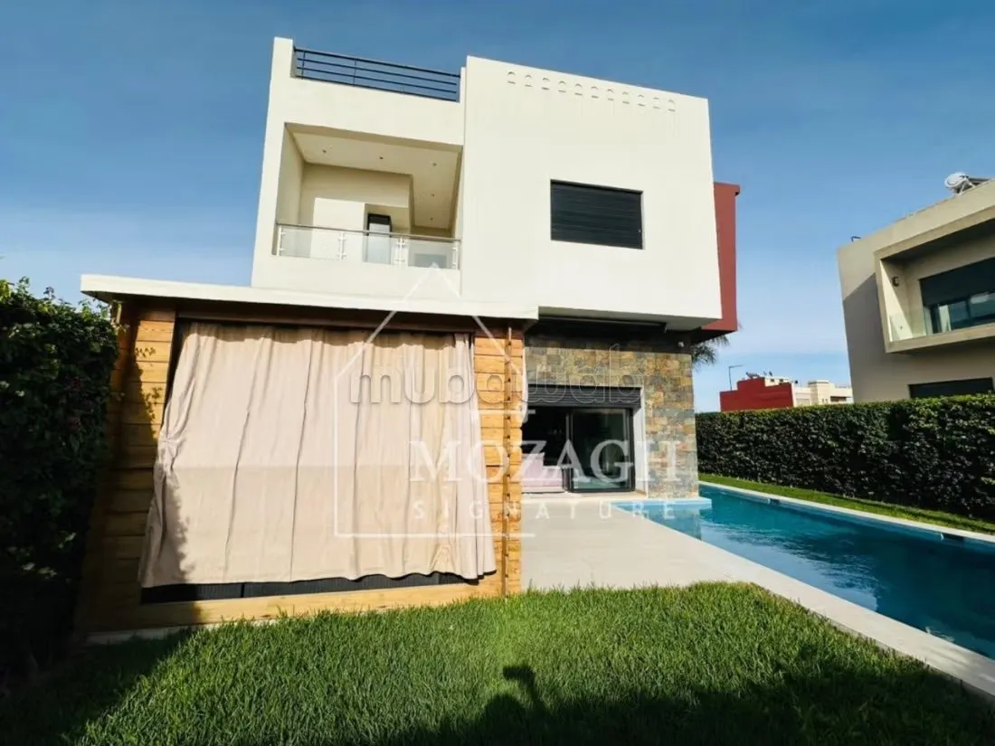 Magnifique villa 4 chambres avec piscine privée - مراكش (3)