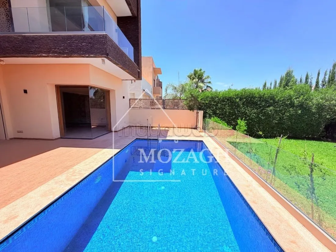 Splendide villa avec piscine privée sur résidence - مراكش (2)