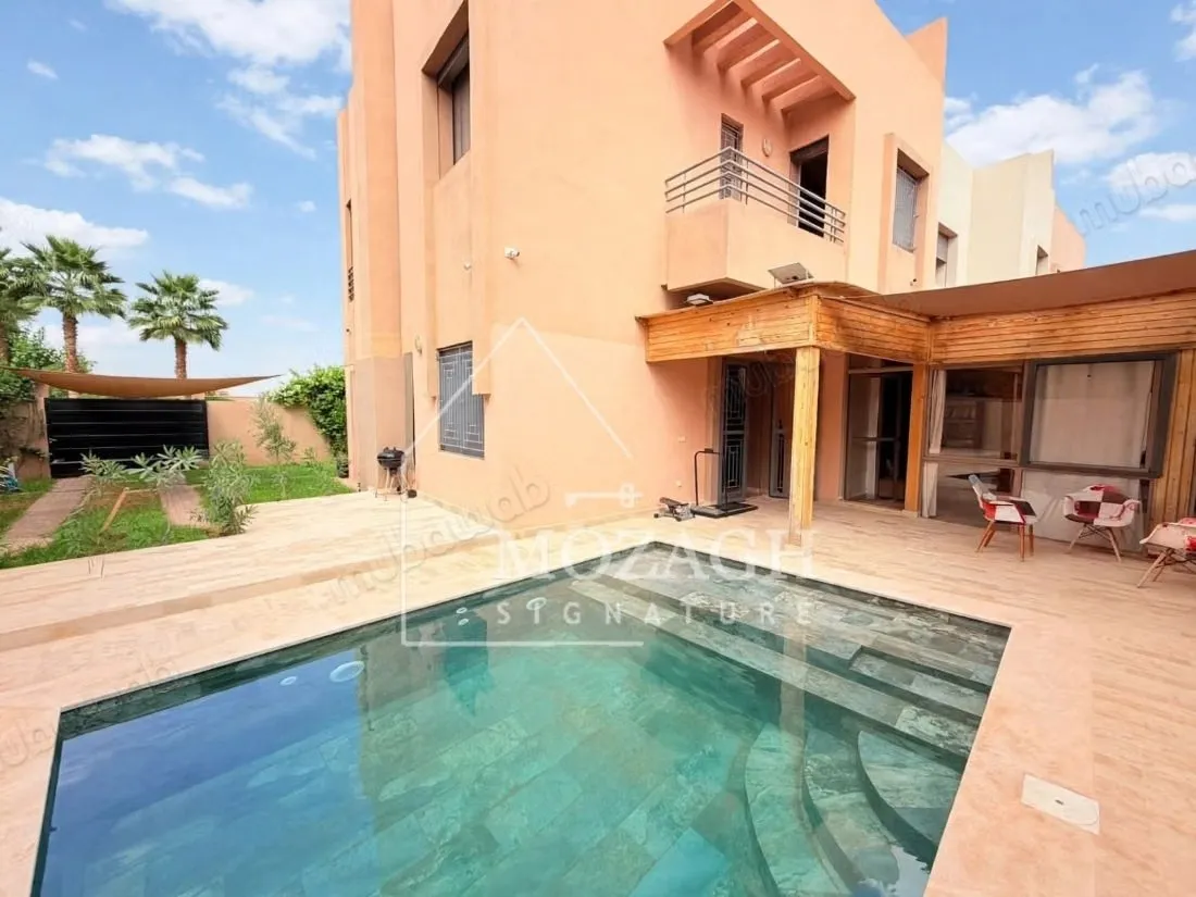 Jolie villa de 4 chambres – Quartier Targa - مراكش