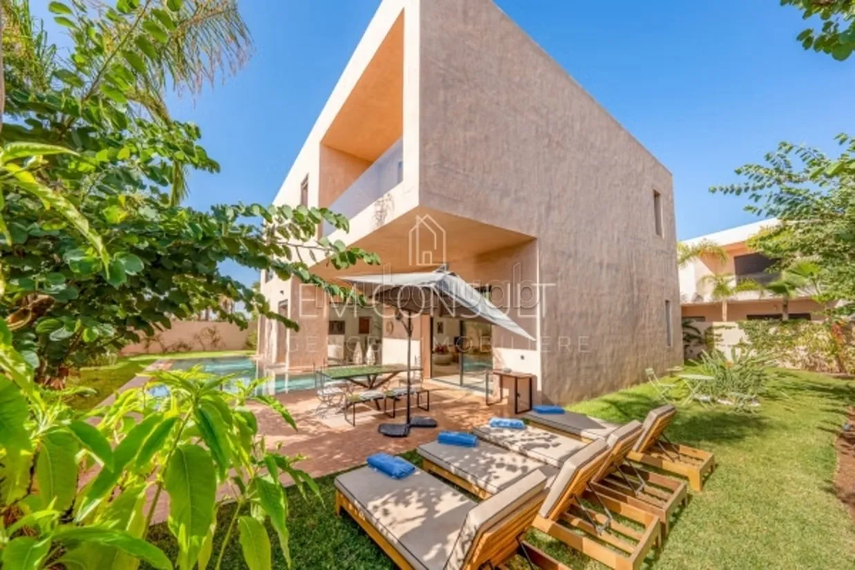 LOCATION – Villa d’architecte 4 chambres 350 m² – - مراكش