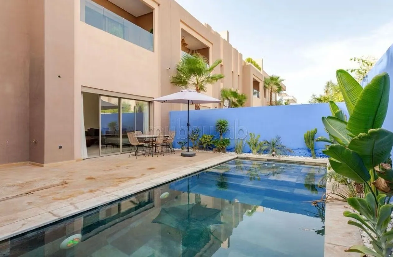 LOCATION Villa 3 chambres Route de Tahanout - مراكش
