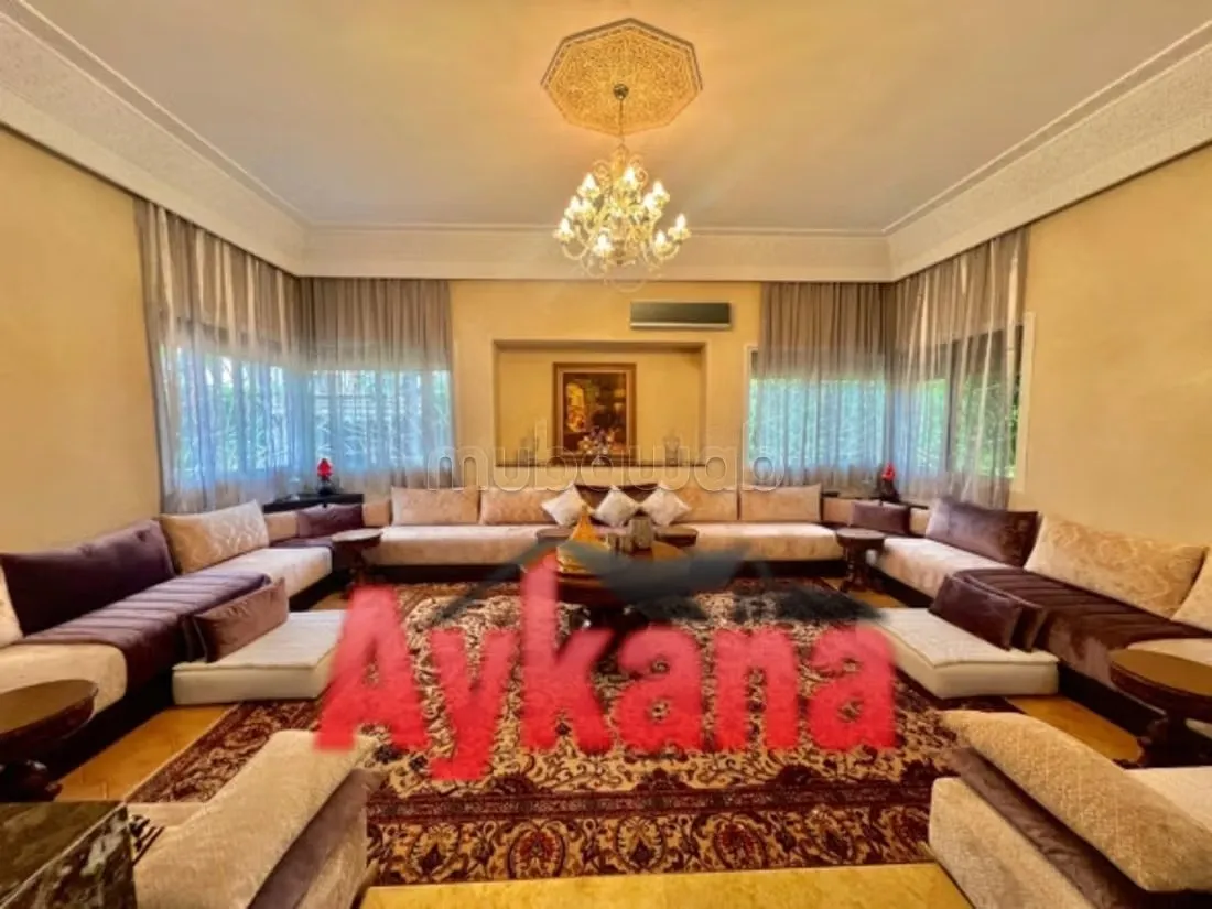 Location Villa Meublée Rabat Souissi Orangeraie - الرباط (3)