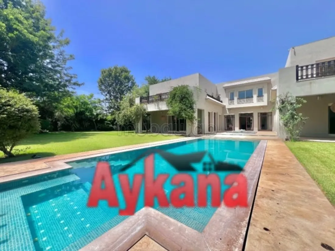 Location Villa Meublé à Rabat Souissi - الرباط (3)