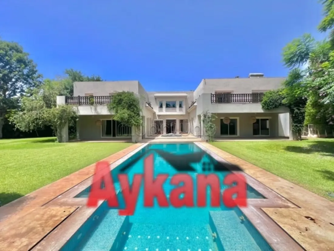 Location Villa Meublé à Rabat Souissi - الرباط