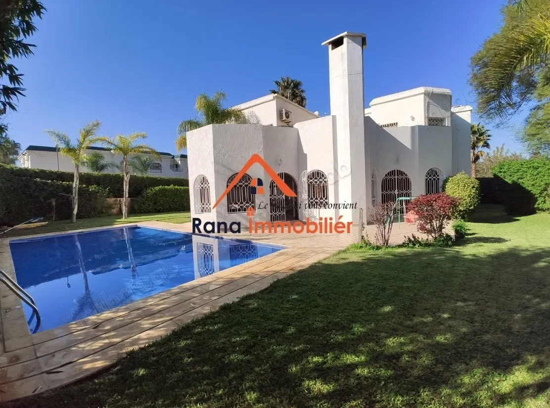 Villa à louer sur Souissi - الرباط