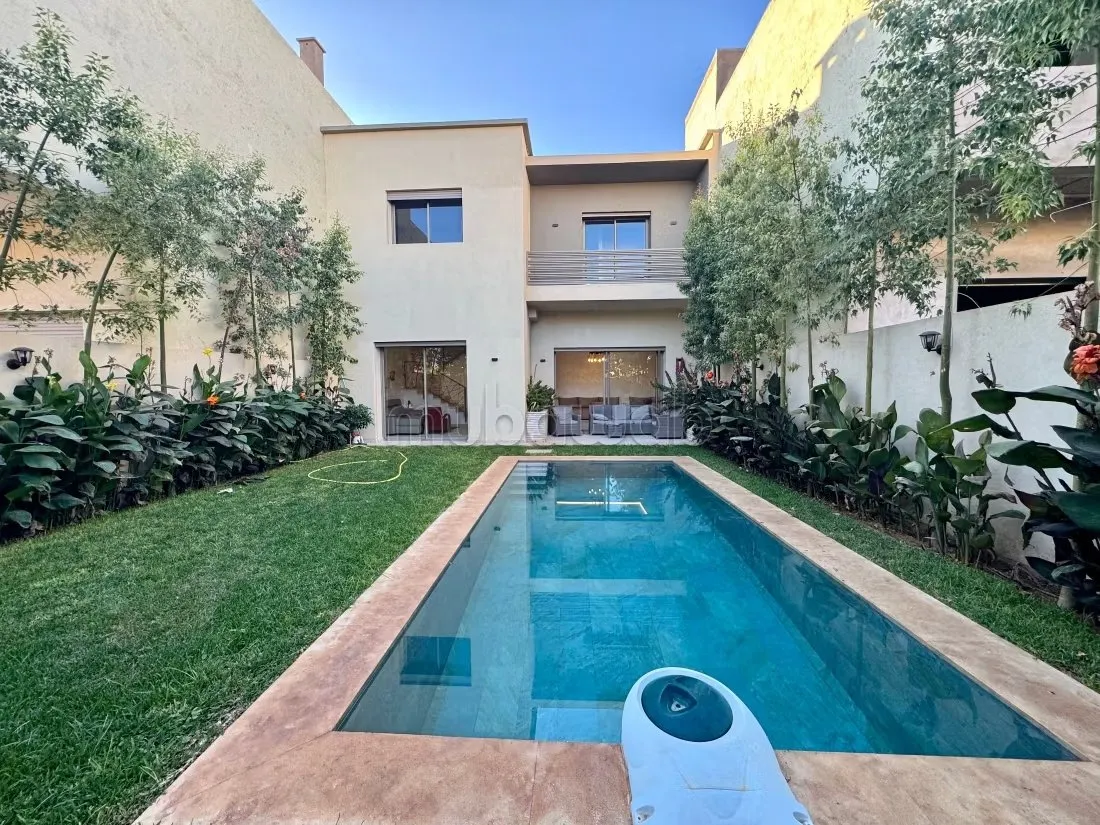 Villa contemporaine 3 chambres avec piscine - مراكش (2)