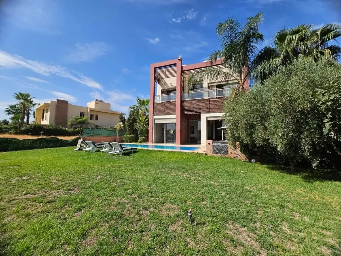 Location villa de luxe à Prestigia 
golf argane - مراكش (3)