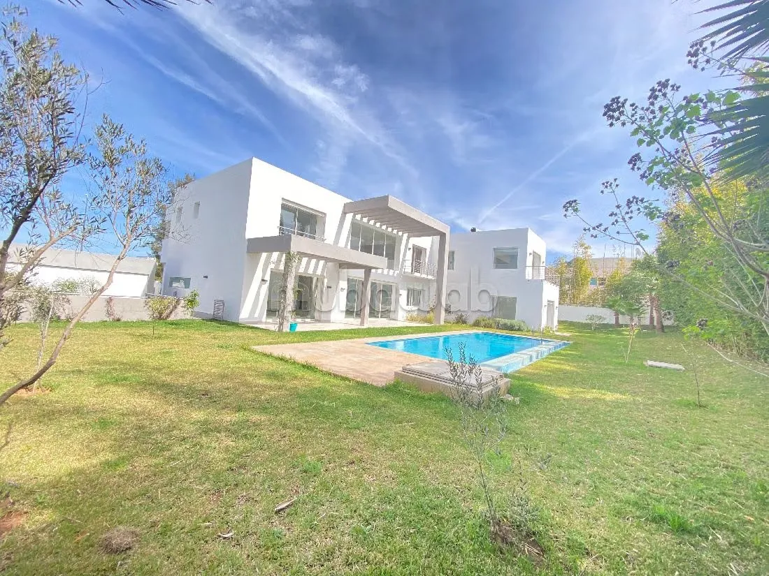 Villa de luxe avec chauffage central et piscine à Rabat - الرباط