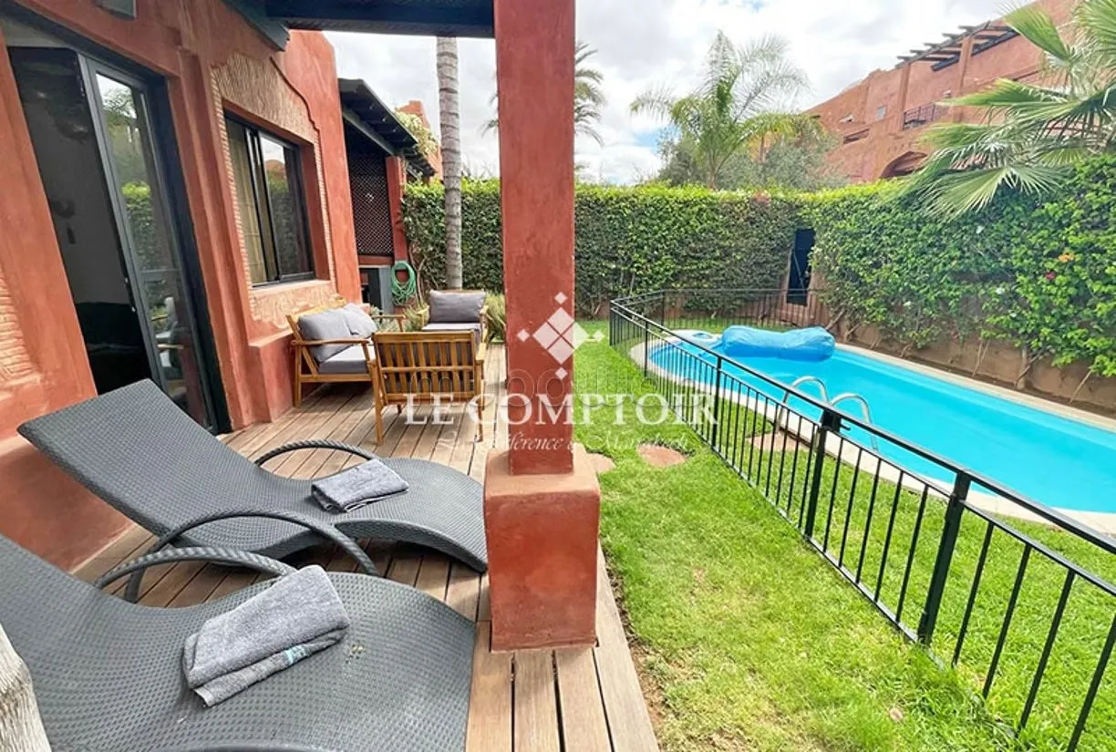 Pavillon a la vente palmeraie river palm - مراكش