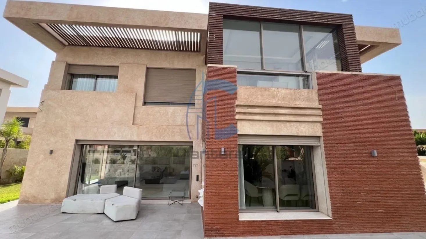 Villa 5 chambres  
2 chambres du personnel avec vna et pisci... - مراكش