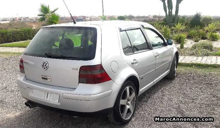 Golf 4 volkswagen diesel argenté - أكادير (2)