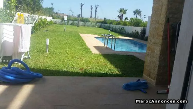 Villa a plage des nations - سلا