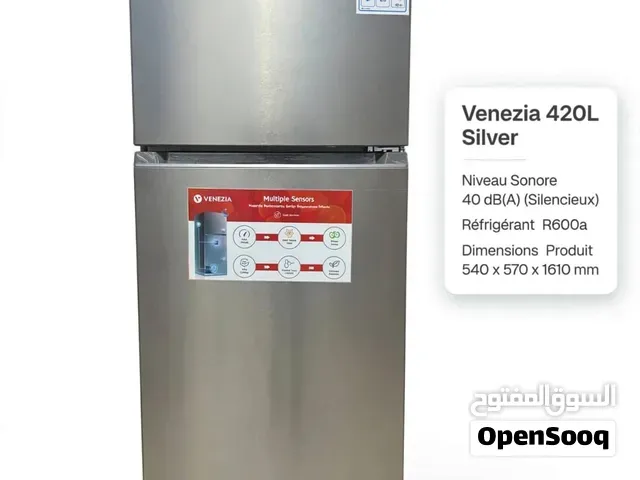 تلاجة كبيرة VENEZIA 420 لتر Silver - جديدة بالكرطونة - الدار البيضاء