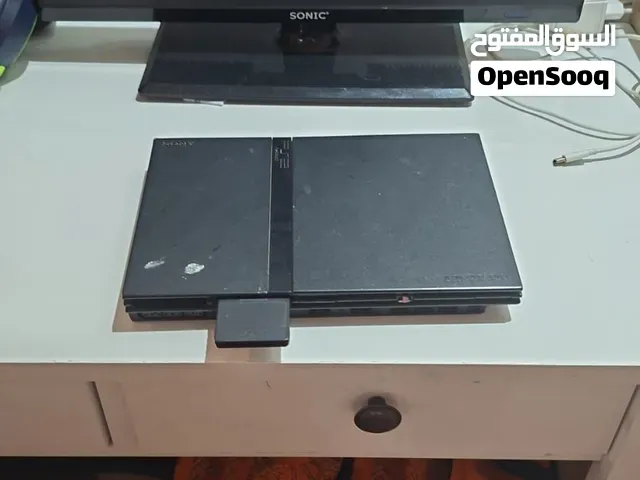 بلايستيشن 2 slim للبيع مع جوج مانيطات اوريجينال - خريبكة