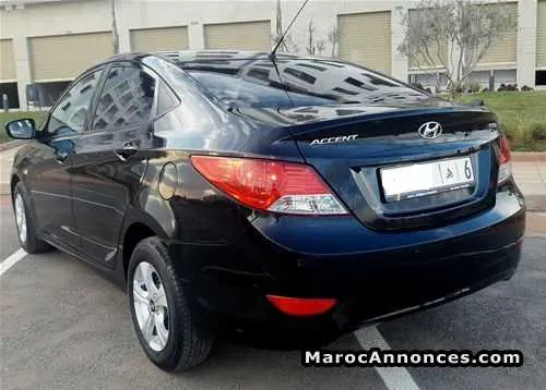 Hyundai accent diesel -2013 - الدار البيضاء (2)