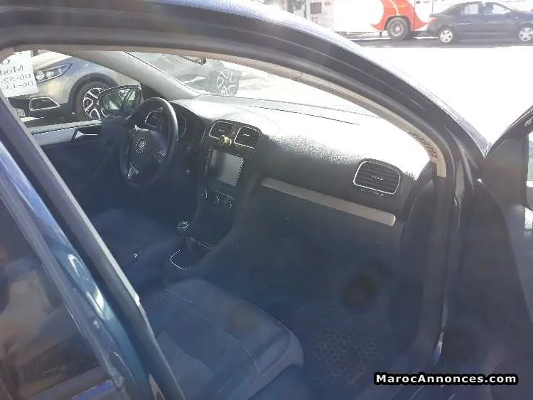Golf 6 1.6 tdi À vendre - الدار البيضاء (2)