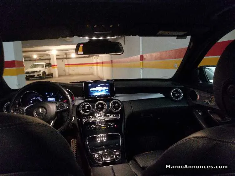 Mercedes-benz classe c diesel- pack amg - الدار البيضاء (2)