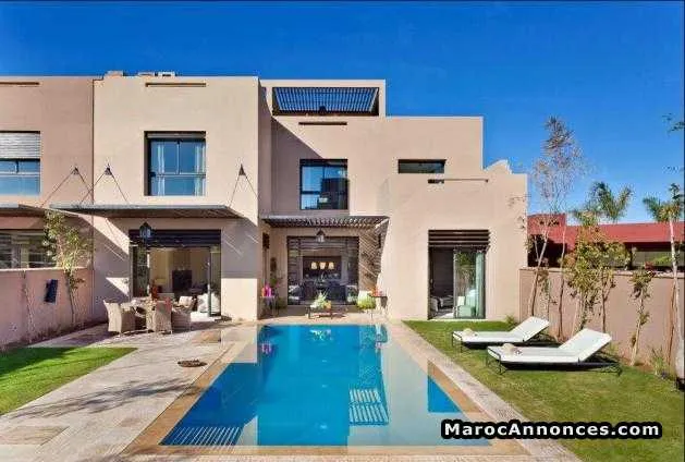 Riads contemporains sur golf marrakech - مراكش
