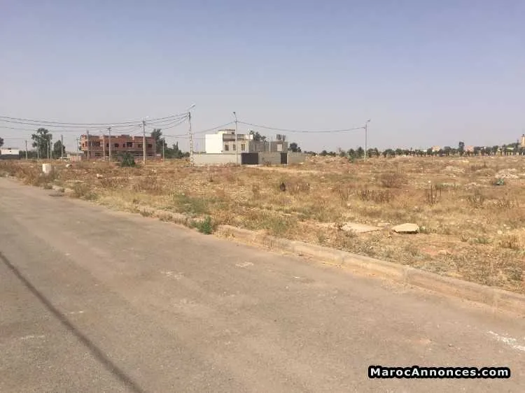 Lot terrain villa 203 m2  à khouribga - خريبكة