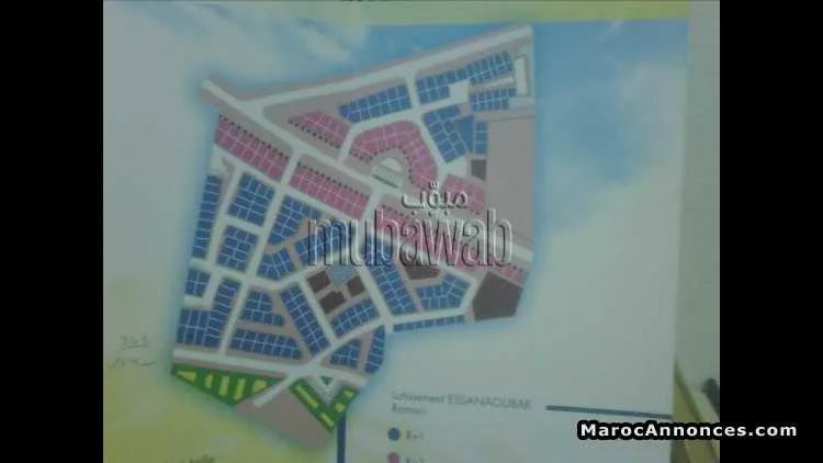 Terrain pour villa jumelée rommani - الرباط