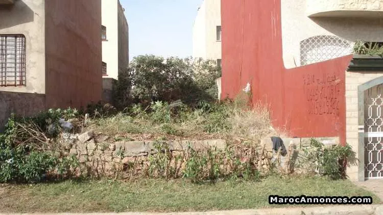 Vente un terrain de 201 m2 pour villa a'  islane - الدار البيضاء