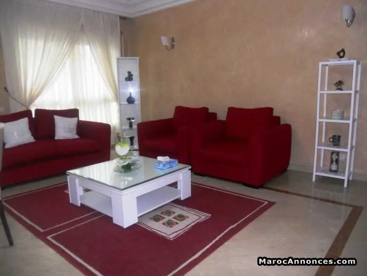 Appartement meublé en location au maarif - الدار البيضاء